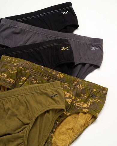 Reebok Men’s Underwear – Low Rise Briefs with Contour Pouch (10 Pack) in Saudi Arabia