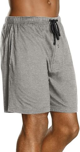 Hanes Men's 2-Pack Knit Short,Active Grey Heather/Black,Small in Saudi Arabia