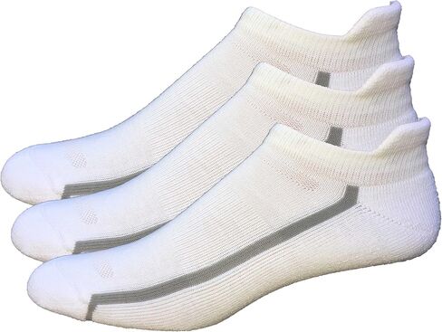 Mens 3-Pack No Show Tab Golf Socks in Saudi Arabia