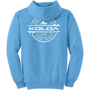 Koloa Surf Thruster Surfboard Logo Hoodies - Hooded Sweatshirts in Sizes S-5XL in Kuwait
