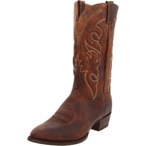 حذاء Dan Post Boots الرجالي Renegade بمقدمة مستديرة متوسط ​​الساق - بني in Kuwait