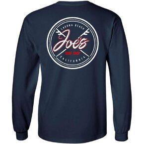 Joe's Surf Shop Men's Graphic Long Sleeve Cotton Tees in Regular Big & Tall in Saudi Arabia