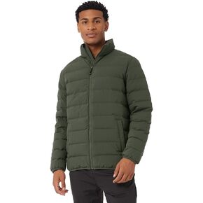 32 Degrees Men's Ultra-Light Down Packable Jacket | Layering | Zippered Pockets | Water Repellent