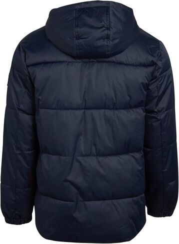 Perry Ellis Men's Jacket - Bubble Puffer Windbreaker Ski Jacket with Hood (Size: S-XXL) in Saudi Arabia