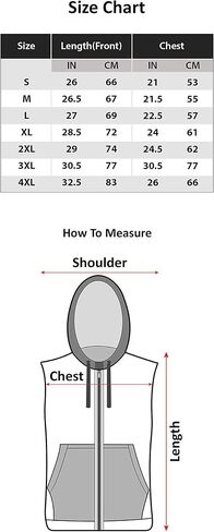 Mens Sleeveless Sweatshirt Hoodies Top in Saudi Arabia
