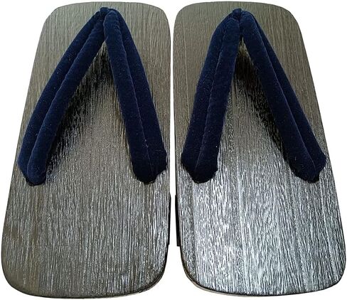Ez-sofei Mens Japanese Traditional Shoes Geta Wooden Sandals Clogs in Kuwait