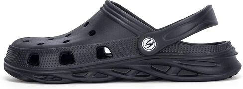 TFO Garden Clogs للنساء والرجال، شباشب مريحة سهلة الارتداء، أحذية مائية سريعة الجفاف، صنادل كاجوال باللون الأسود in Kuwait