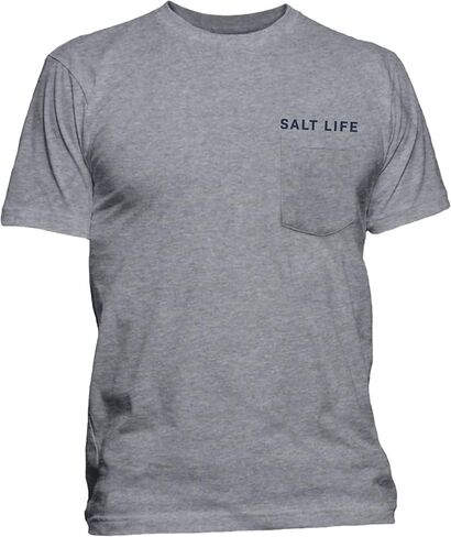 Salt Life Men's Freedom Sail Short Sleeve Pocket Crew Neck Tee in Saudi Arabia