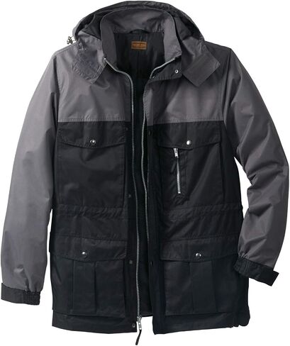 Boulder Creek by KingSize Men's Big & Tall Lightweight Expedition Parka by Coat in Kuwait