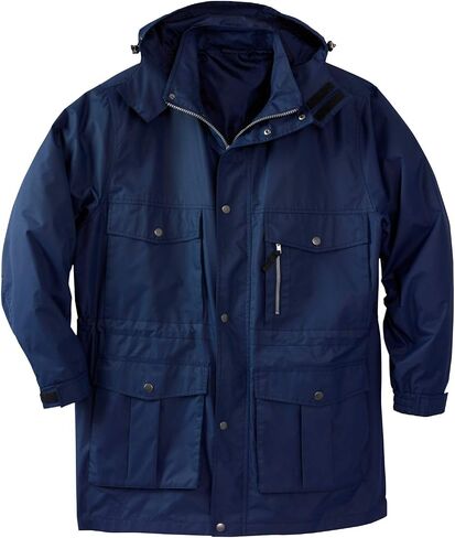 Boulder Creek by KingSize Men's Big & Tall Lightweight Expedition Parka by Coat in Kuwait