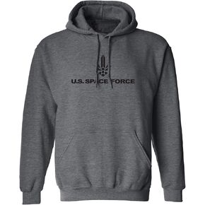 United States Space Force Logo 2 Adult Hooded Sweatshirt in Saudi Arabia