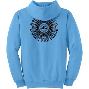 Koloa Surf Mens Tribal Circle Logo Pullover Hoodie in Small-5X-Large in Saudi Arabia