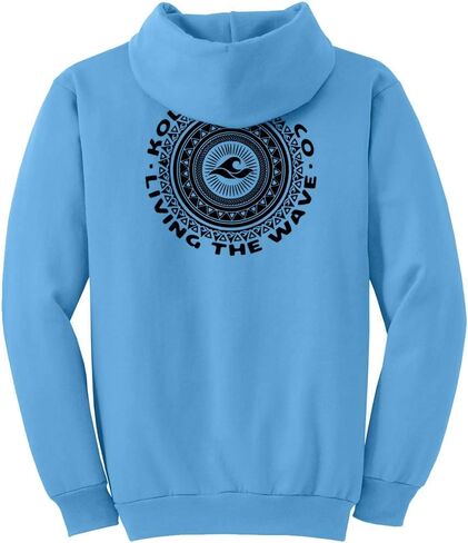 Koloa Surf Mens Tribal Circle Logo Pullover Hoodie in Small-5X-Large in Saudi Arabia