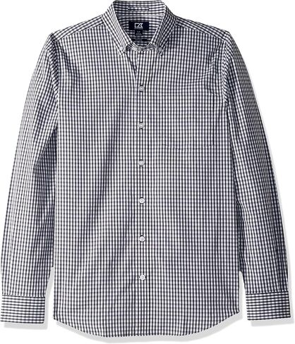 Cutter & Buck Men's Wrinkle Resistant Tailored Fit Long Sleeve Button Down Shirt in Saudi Arabia