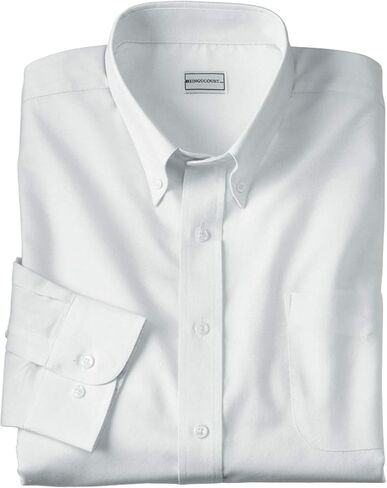 KingSize KS Signature Men's Big & Tall Wrinkle-Resistant Oxford Dress Shirt - Big - 18 1/2 35/6, Royal Blue in Saudi Arabia