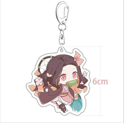 Demon Slayer Kimetsu no Yaiba Keychain, 12/13/18 Packs Demon Slayer Keychains for Anime Demon Slayer in Kuwait