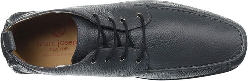 حذاء الكاحل MARC JOSEPH NEW YORK مصنوع من الجلد الفاخر للقيادة مع أربطة in Kuwait