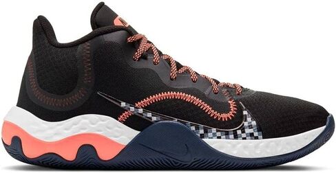 Nike Big Kids and Men's Renew Elevate Blk/Thunder Blue/Bright Mango (CK2669 006) - 9 in Saudi Arabia