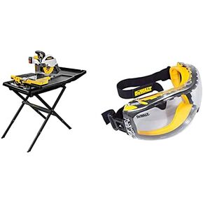 DEWALT Wet Tile Saw with Stand, 10-Inch (D24000S) + Ceramic/Tile Blade
