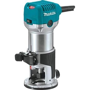 Makita RT0701C 1-1/4 HP Compact Router, Fixed Base in Kuwait