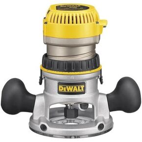 DEWALT DW618K 2-1/4 HP Electronic Variable Speed Fixed Base Router with So Start Kit in Kuwait