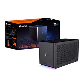 جيجابايت AORUS RTX 3080 صندوق ألعاب REV2.0 eGPU، نظام تبريد الكل في واحد، LHR، Thunderbolt 3، GV N3080IXEB 10GD REV2.0 بطاقة رسومات خارجية in Saudi Arabia