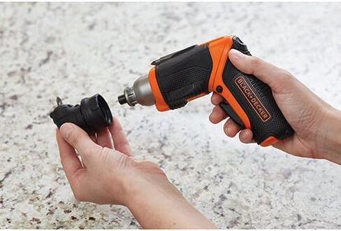 BLACK+DECKER 4V MAX Cordless Screwdriver, Right Angle Attachment (BDCSRAA) in Saudi Arabia