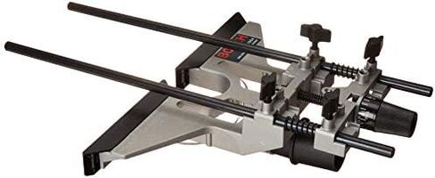 BOSCH RA1054 Deluxe Router Edge Guide with Dust Extraction Hood & Vacuum Hose Adapter , Black in Saudi Arabia