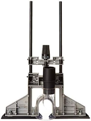 BOSCH RA1054 Deluxe Router Edge Guide with Dust Extraction Hood & Vacuum Hose Adapter , Black in Saudi Arabia