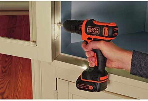 BLACK+DECKER 12V MAX Drill/Home Tool Kit with MarkIT Picture Hanging Tool Kit (BDCDD12PK & BDMKIT101C) in Kuwait