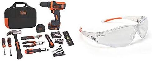 BLACK+DECKER 12V MAX Drill/Home Tool Kit with MarkIT Picture Hanging Tool Kit (BDCDD12PK & BDMKIT101C) in Kuwait