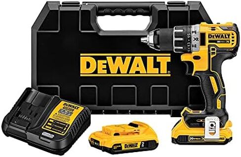 DEWALT DCD791D2 20V MAX XR Li-Ion 0.5" 2.0Ah Brushless Compact Drill/Driver Kit in Kuwait