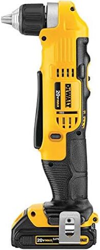 مجموعة أدوات الحفر/المفك اللاسلكي ذات الزاوية اليمنى بحد أقصى 20 فولت من ديوالت (DCD740C1) in Kuwait
