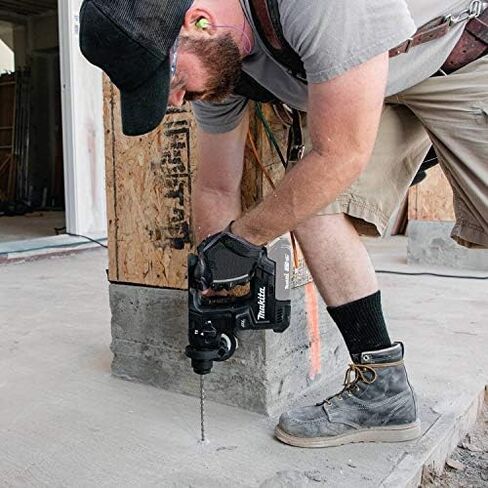 Makita XRH06ZB 18V LXT Lithium-Ion Sub-Compact Brushless Cordless 11/16" Rotary Hammer, Accepts Sds-Plus Bits, Tool Only in Kuwait