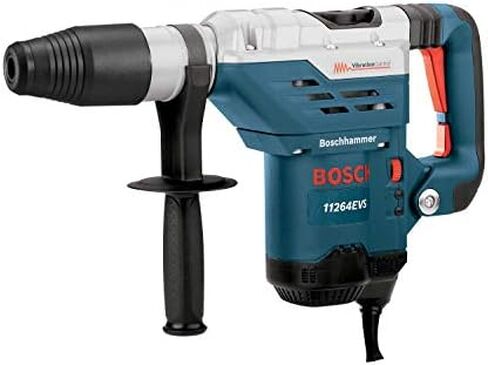 Bosch 11264EVS Rotary Hammer Drill | 13.0 Amp, 120V, SDS Max, 6.5 ft.-lbs. Impact Energy, Vibration Control, Hammer-Only Mode, One-Handed Tool-Free Bit System, 170-340 RPM | 6.5 ft-lb impact energy, vibration control, chisel mode, tool-free bit system, 17 in Saudi Arabia