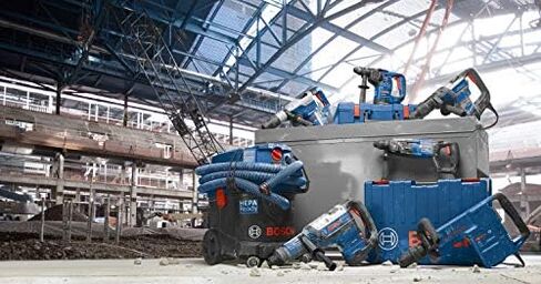Bosch 11264EVS Rotary Hammer Drill | 13.0 Amp, 120V, SDS Max, 6.5 ft.-lbs. Impact Energy, Vibration Control, Hammer-Only Mode, One-Handed Tool-Free Bit System, 170-340 RPM | 6.5 ft-lb impact energy, vibration control, chisel mode, tool-free bit system, 17 in Saudi Arabia
