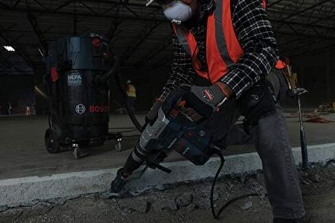 Bosch 11264EVS Rotary Hammer Drill | 13.0 Amp, 120V, SDS Max, 6.5 ft.-lbs. Impact Energy, Vibration Control, Hammer-Only Mode, One-Handed Tool-Free Bit System, 170-340 RPM | 6.5 ft-lb impact energy, vibration control, chisel mode, tool-free bit system, 17 in Saudi Arabia