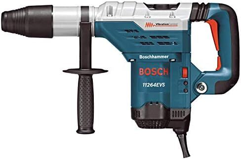Bosch 11264EVS Rotary Hammer Drill | 13.0 Amp, 120V, SDS Max, 6.5 ft.-lbs. Impact Energy, Vibration Control, Hammer-Only Mode, One-Handed Tool-Free Bit System, 170-340 RPM | 6.5 ft-lb impact energy, vibration control, chisel mode, tool-free bit system, 17 in Saudi Arabia
