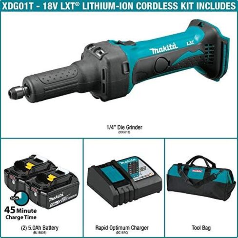 Makita XDG01Z 18V LXT Lithium-Ion Cordless 1/4" Die Grinder, Tool Only in Saudi Arabia