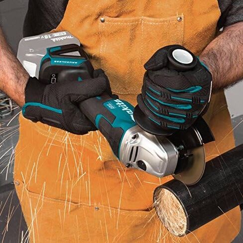 Makita XAG11Z 18V LXT Lithium-Ion Brushless Cordless 4-1/2” / 5" Paddle Switch Cut-Off/Angle Grinder with Electric Brake in Saudi Arabia