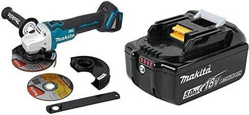 Makita XAG09Z 18V LXT Lithium-Ion Brushless Cordless 4-1/2"/5" Cut-Off/Angle Grinder in Saudi Arabia