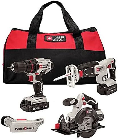 PORTER-CABLE PCCK616L4 Power Tool Combo Kit in Saudi Arabia