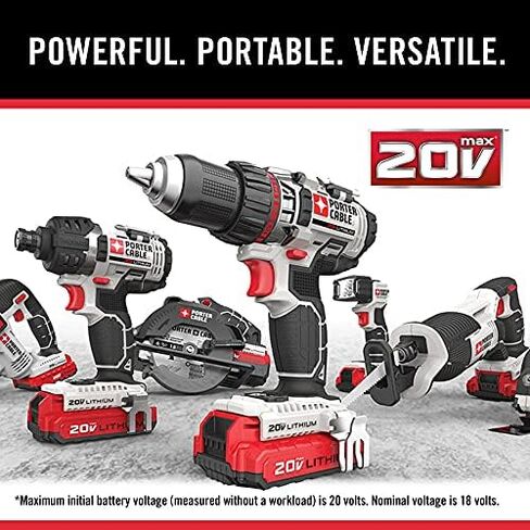 PORTER-CABLE PCCK616L4 Power Tool Combo Kit in Saudi Arabia