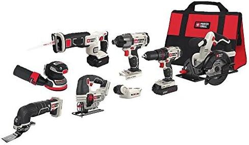 PORTER-CABLE PCCK6118 20V MAX* Lithium Ion 8-Tool Combo Kit in Saudi Arabia