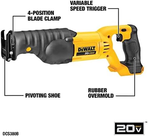 DEWALT 20V MAX Cordless Drill Combo Kit , 5-Tool (DCK551D1M1) in Saudi Arabia