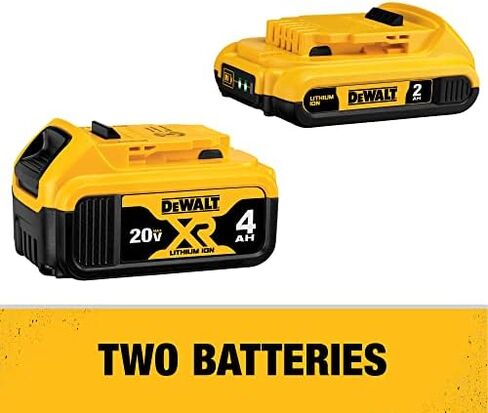 DEWALT 20V MAX Cordless Drill Combo Kit , 5-Tool (DCK551D1M1) in Saudi Arabia