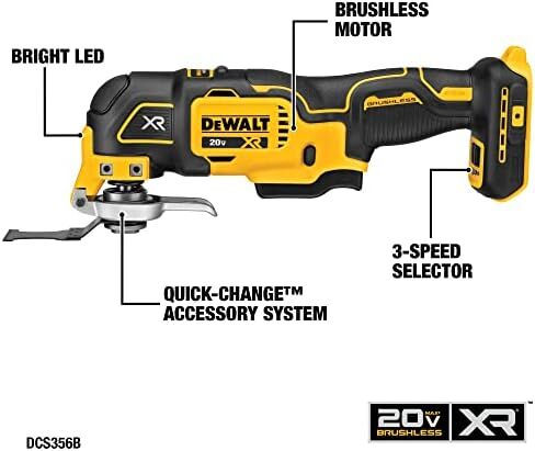DEWALT 20V MAX Cordless Drill Combo Kit , 5-Tool (DCK551D1M1) in Saudi Arabia