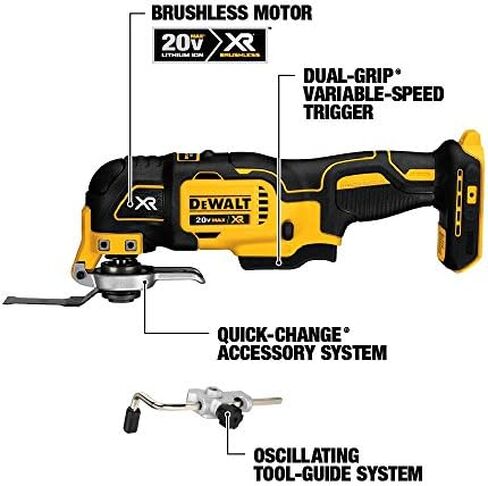 مجموعة DEWALT 20V MAX XR بدون فرشاة، 6 أدوات ممتازة (DCK694P2) in Saudi Arabia