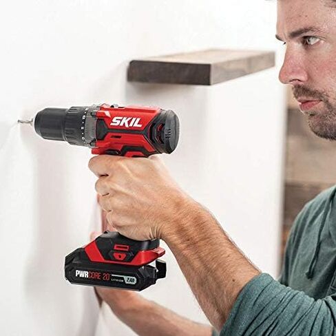 SKIL PWR CORE 20V Brushless 9-Tool Power Tool Combo Kit Including 2 * 2.0Ah Batteries, Charger, and Rolling Tool Box -CB8009B-20 in Saudi Arabia