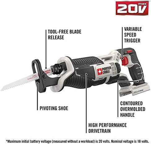 PORTER-CABLE PCC740LA 1/2" مفتاح ربط لاسلكي in Saudi Arabia